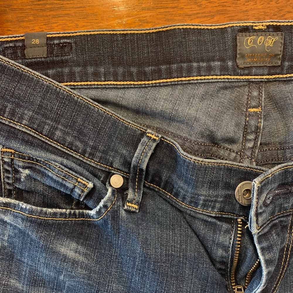 Citizen of Humanity skinny jeans.